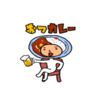 ダジャレ被り物で日常会話（個別スタンプ：13）