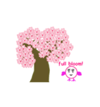 春の桜とお花見スタンプ！(英語）（個別スタンプ：11）