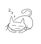 いい加減な猫（個別スタンプ：38）