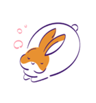 もちもち うさぎだま（個別スタンプ：2）
