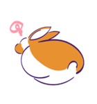 もちもち うさぎだま（個別スタンプ：5）