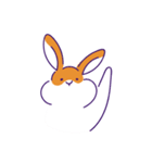 もちもち うさぎだま（個別スタンプ：15）