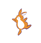 もちもち うさぎだま（個別スタンプ：17）