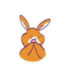 もちもち うさぎだま（個別スタンプ：22）