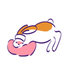 もちもち うさぎだま（個別スタンプ：25）