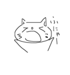 手書きのねこ（個別スタンプ：2）