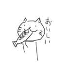 手書きのねこ（個別スタンプ：5）