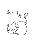 手書きのねこ（個別スタンプ：15）