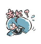 初音ミクのゆるスタンプ1（個別スタンプ：10）