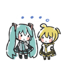 初音ミクのゆるスタンプ1（個別スタンプ：28）