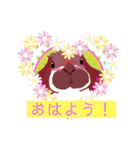 オシャレうさぎ♡ロップイヤー♡40スタンプ（個別スタンプ：1）