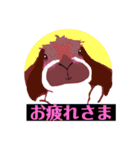オシャレうさぎ♡ロップイヤー♡40スタンプ（個別スタンプ：17）