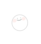 まんまる まるちゃん。（個別スタンプ：1）