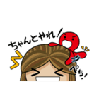 たこ村スタンプ(Tako Village Sticker)（個別スタンプ：35）