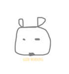 しかくいくま（個別スタンプ：1）