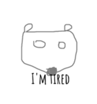 しかくいくま（個別スタンプ：2）
