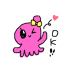 ぷるくらげのぷるるん（個別スタンプ：3）