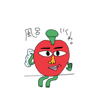 りんご家族（個別スタンプ：4）
