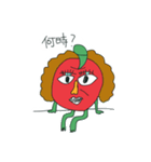 りんご家族（個別スタンプ：10）