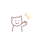へらへらするスタンプ しろさん（個別スタンプ：10）