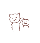 へらへらするスタンプ しろさん（個別スタンプ：23）