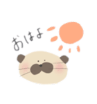みーるのラッコちゃんスタンプ（日常編）（個別スタンプ：1）