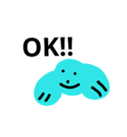 ブルーアザラシ1（個別スタンプ：13）