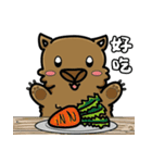 中国語喋るウォンバットちゃん！パート2（個別スタンプ：13）