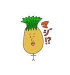 個性的な髪型の人びと（個別スタンプ：4）