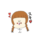 個性的な髪型の人びと（個別スタンプ：14）