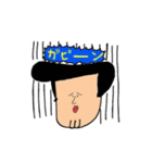 個性的な髪型の人びと（個別スタンプ：19）