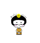 おかっぱちゃんのおしゃれな日常（個別スタンプ：7）
