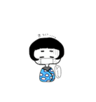おかっぱちゃんのおしゃれな日常（個別スタンプ：27）