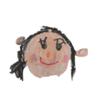 子どもにしか描けない絵（個別スタンプ：1）
