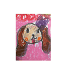 子どもにしか描けない絵（個別スタンプ：4）