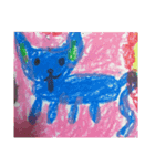 子どもにしか描けない絵（個別スタンプ：5）