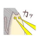 謎のネコ（個別スタンプ：4）