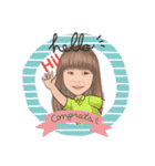 可愛いでしょぅ？（個別スタンプ：1）