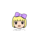 わがままだけど可愛い子（個別スタンプ：6）