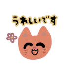 ねこ、タメ語敬語ミックス（個別スタンプ：12）