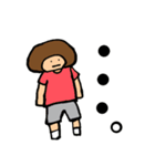 ちびアフロ（個別スタンプ：2）