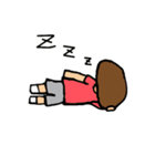 ちびアフロ（個別スタンプ：7）