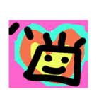 ももっちぷーだら（個別スタンプ：1）