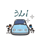 くるまをみがくひと（50’s外車3）（個別スタンプ：4）