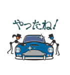 くるまをみがくひと（50’s外車3）（個別スタンプ：8）