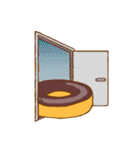 ドーナツが好き！（個別スタンプ：37）