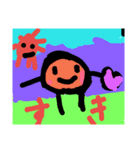 子供の絵スタンプ（個別スタンプ：1）