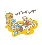 オリバーとテデイ（個別スタンプ：4）