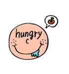 目が英語になっちゃったスタンプ（個別スタンプ：7）