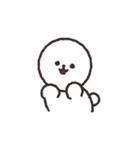 しらたま犬スタンプ（個別スタンプ：1）